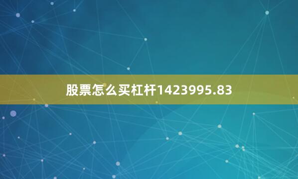 股票怎么买杠杆1423995.83